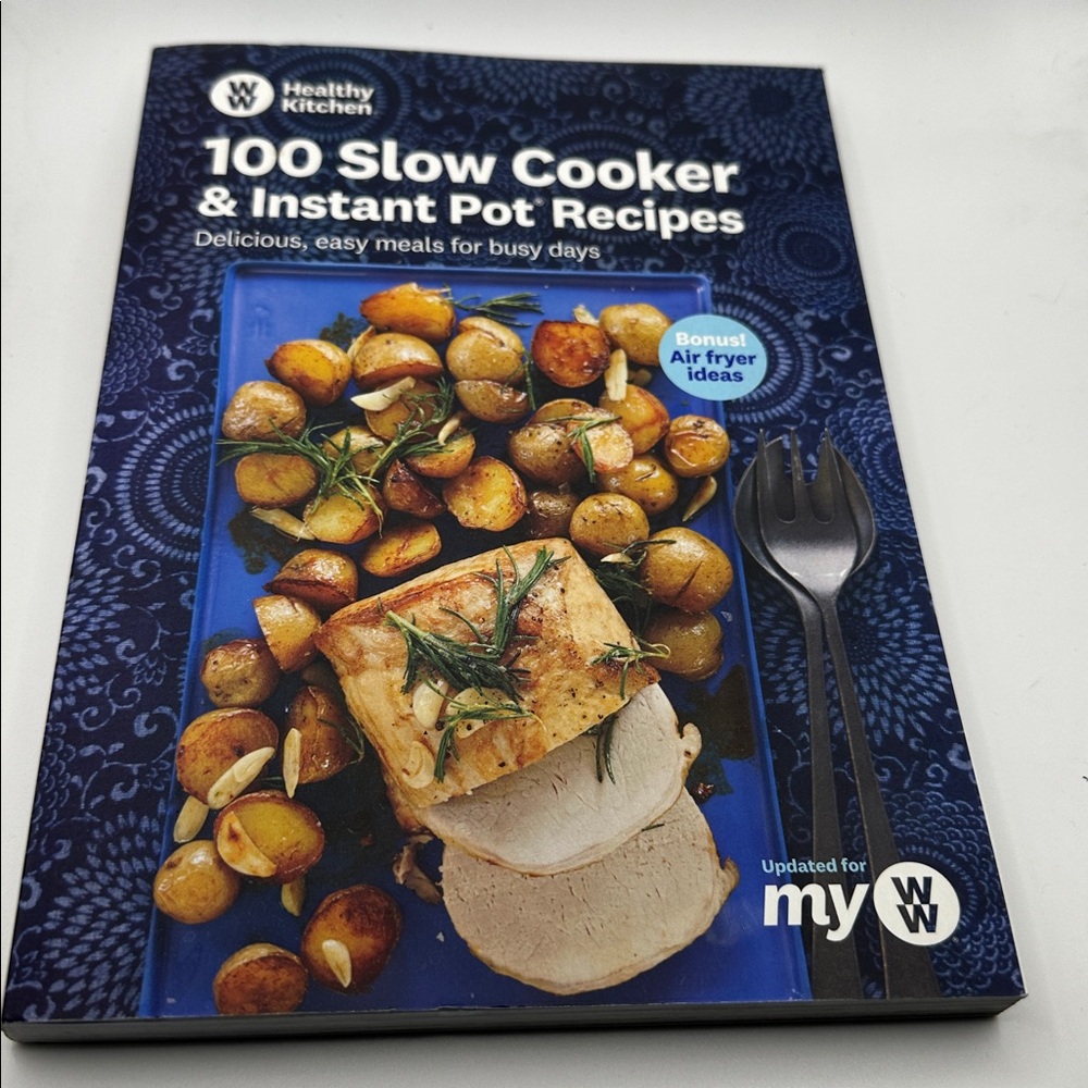 Weight Watchers 100 Slow Cooker & Instant Pot Recipes Bonus Air Fryer Ideas Used